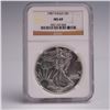 1987 American Silver Eagle One Dollar Coin NGC Graded MS 69