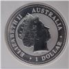 Image 4 : 2009 1 AU$ Elizabeth II - Kookaburra Silver Coin NGC Graded MS 69