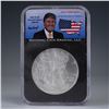 2016 Silver Eagle Dollar Coin, NCG MS70, Election Day Issue
