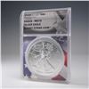 2023 American Silver Eagle Type 2 Dollar ANACS Graded MS 70