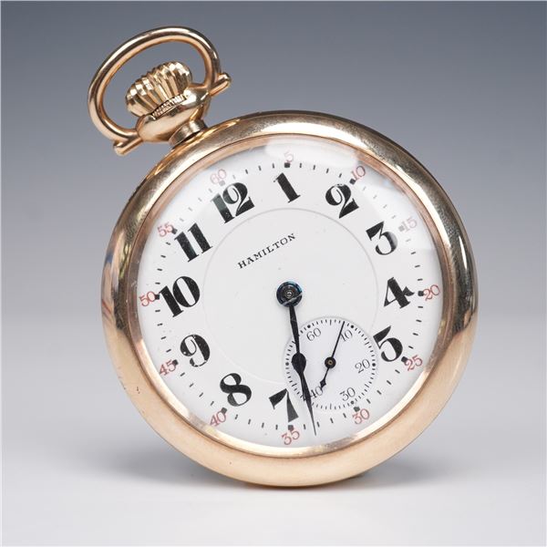 Hamilton Watch Co. 922 16S LS Royal 25 Year Gold Filled Pocket Watch