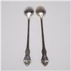 Image 2 : Pair of Oneida Sterling Silver Iced Teaspoons, Afterglow