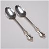 Image 1 : Pair of Oneida Sterling Silver Teaspoons, Afterglow