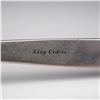 Image 6 : 2pc Oneida Sterling Silver King Cedric Teaspoons
