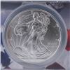 Image 2 : 2021 Silver Eagle Dollar Coin, ANACS MS70 Type I First Strike