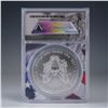 Image 3 : 2021 Silver Eagle Dollar Coin, ANACS MS70 Type I First Strike