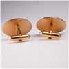Image 7 : 2 Pairs of Art Deco Inspired Gold Tone Cufflinks, Swank and KC