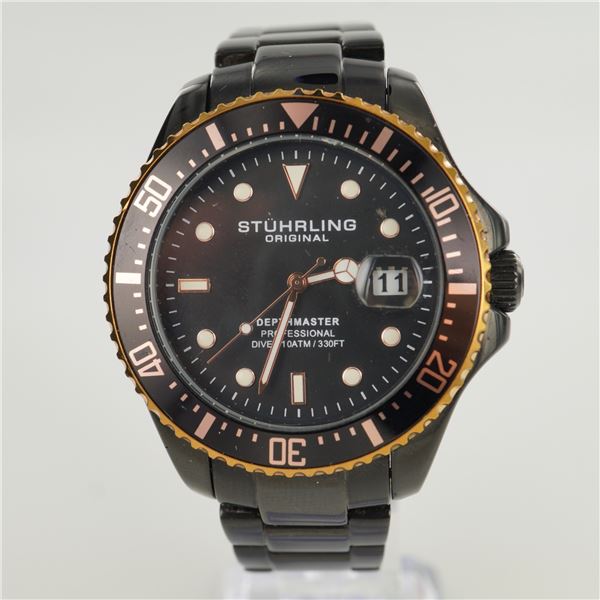 Stuhrling Original Depthmaster Professional Diver Wrist Watch