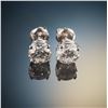 Image 3 : Pair of Lab Grown Diamond Stud Earrings in 14K White Gold, 1.50 CTW