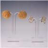 Image 1 : Two Pairs of Designer Clip-On Earrings, Erwin Pearl and Carole