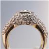 Image 5 : 14K Gold Ring with 1.25ct Lab Pink Diamond & 1.52ct Accent Diamonds