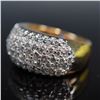 Image 5 : Gold and Diamond Dome Ring
