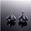 Image 4 : 2 Pairs of Swarovski Crystal Drop and Bella Tanzanite Earrings