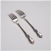 Image 2 : Pair of Oneida Sterling Silver Dinner Forks, Afterglow