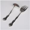 Image 2 : 2pc Gorham Sterling Silver Rondo Serving Fork and Ladle