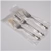 Image 1 : 3pc Oneida Sterling Silver Individual Salad Forks, Afterglow