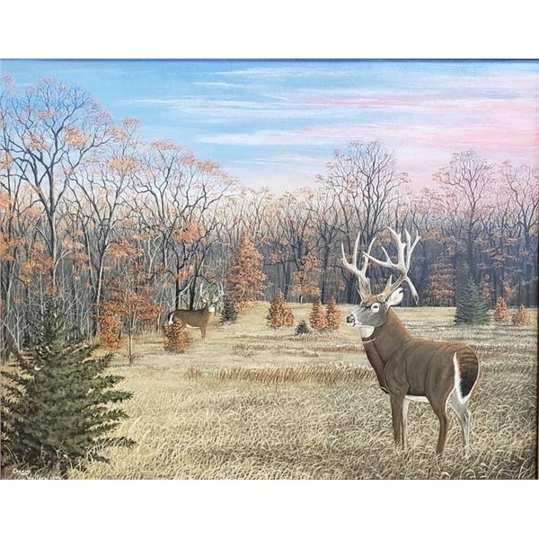 Whitetail Painting by Artist Chancy Walters