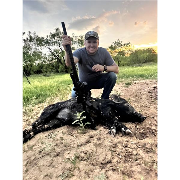Texas Hog Hunt - Cold Water Outfitters