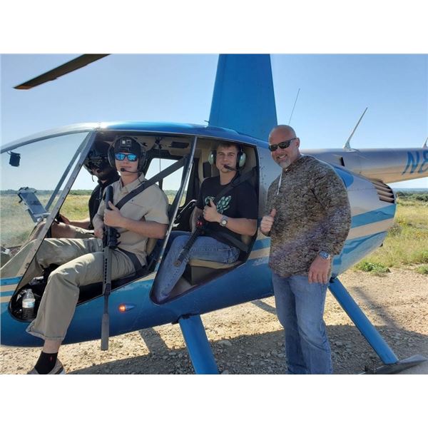 Texas Helicopter Pig Hunt for 2 - Helicopter Pig Hunting