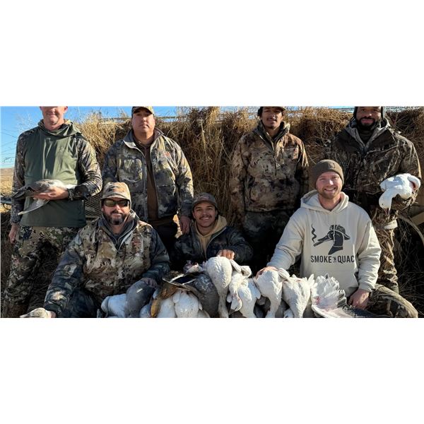 North Dakota Waterfowl Hunt for 2 Guests, 4 Nights/4 Day Hunt