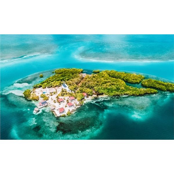 Blue Reef Caribbean Belize Resort - 7 day fishing and vacation adventure for 2 on private island
