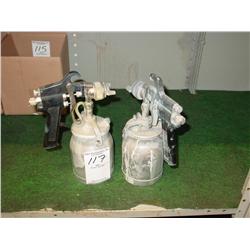 SPRAY PAINT GUNS (2X)