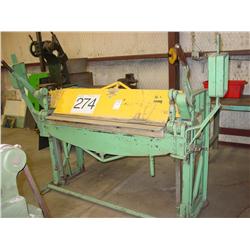 WHITNEY JENSON 4’ SHEET METAL BRAKE