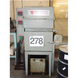 THERMAL SYSTEMS, HI-HEAT TOP OVEN, W/LOWER BOTTOM TEMPERING OVEN, RECENTLY REBUILT, NEW FIRE BRICK, 