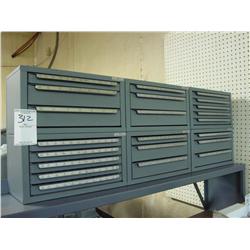 METRIC & STANDARD DRILLS & TAPS  (6X) CABINETS ALL NEW