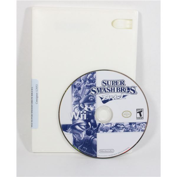 WII SUPER SMASH BROS BRAWL