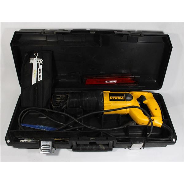 DEWALT CORDED SAWZALL
