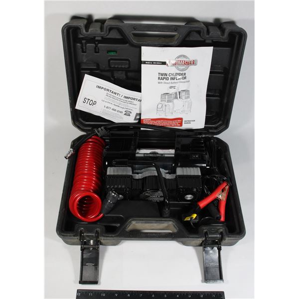 MOTOTMASTER TWIN CYLINDER RAPID INFLATOR