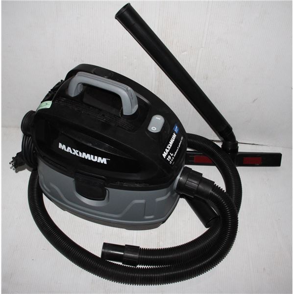 MAXIMUM WET/ DRY SHOP VAC 5.5HP