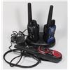 Image 1 : LOT OF 3 UNIDEN WALKIE TALKIES WITH CHARGE
