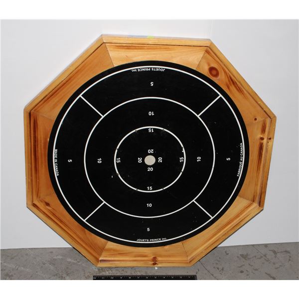 VINTAGE CROKINOLE BOARD MADE IN CANADA BY JOUETS
