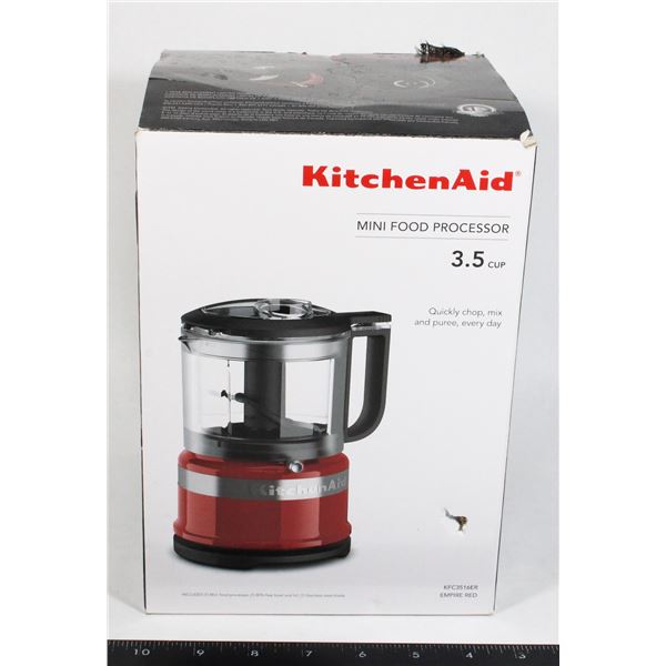 KITCHEN AID MINI FOOD PROCESSOR (3.5 CUP CAPACITY)