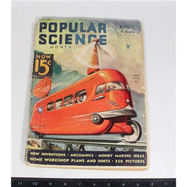 POPULAR SCIENCE MONTHLY APRIL 1935