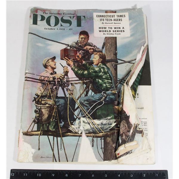 THE SATURDAY EVENING POST OCTOBER 4 1952