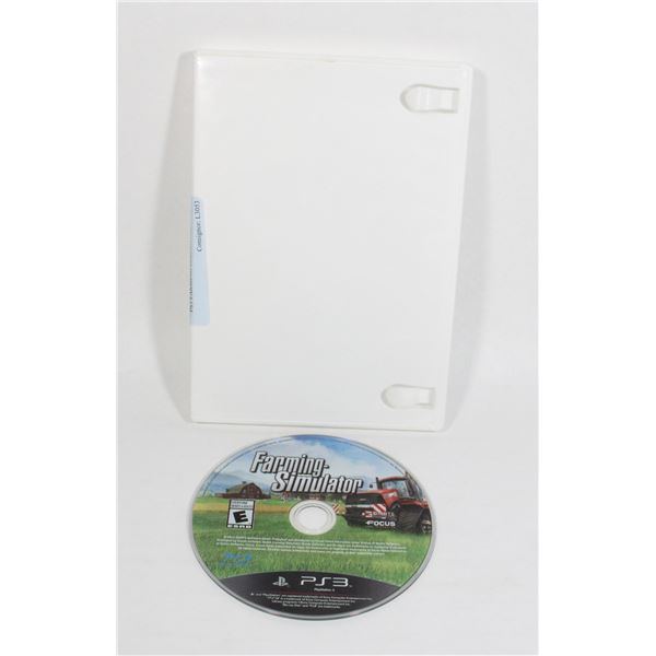 PS3 FARMING SIMULATOR