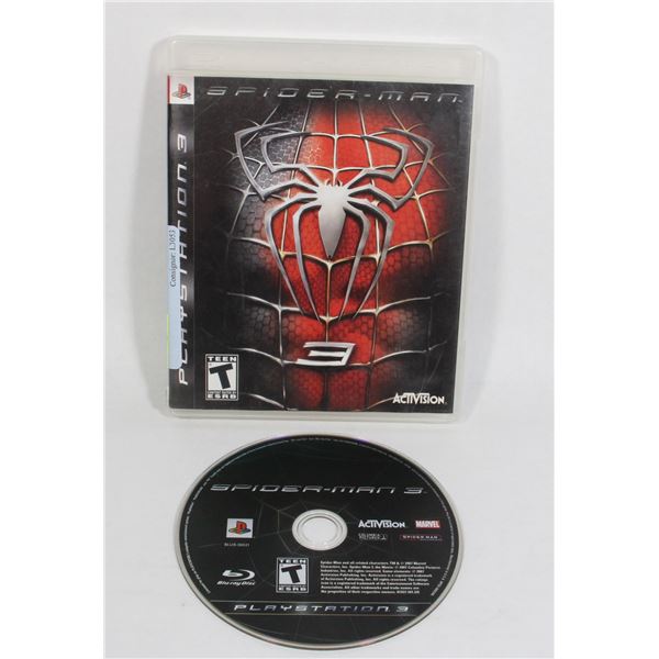 PS3 SPIDERMAN 3