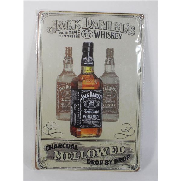 NEW JACK DANIELS THEMED METAL SIGN