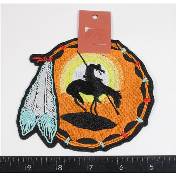 LARGE NATIVE THEME SEW ON PATCH