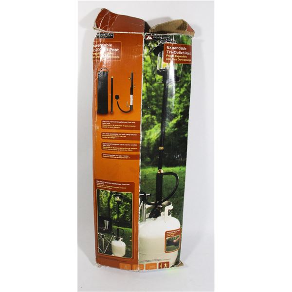 OZARK TRAIL EXPANDABLE TRI OUTLET POST FOR