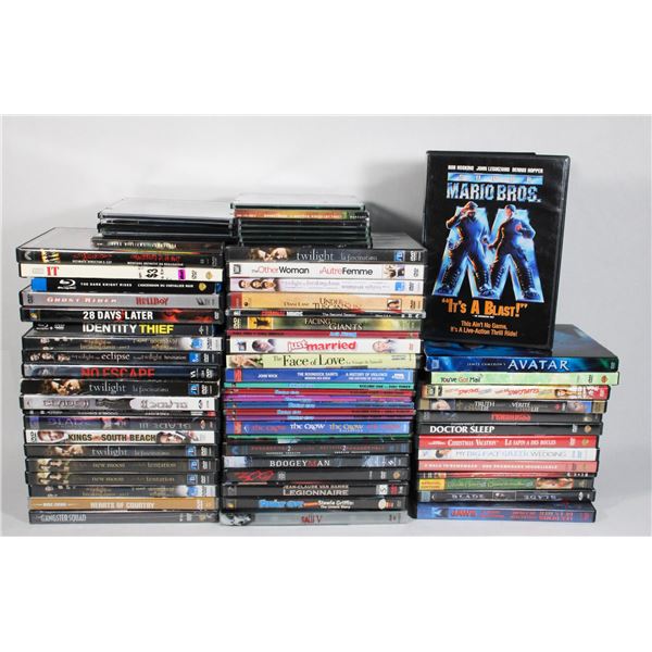 BOX OF ASSORTED DVD MOVIES