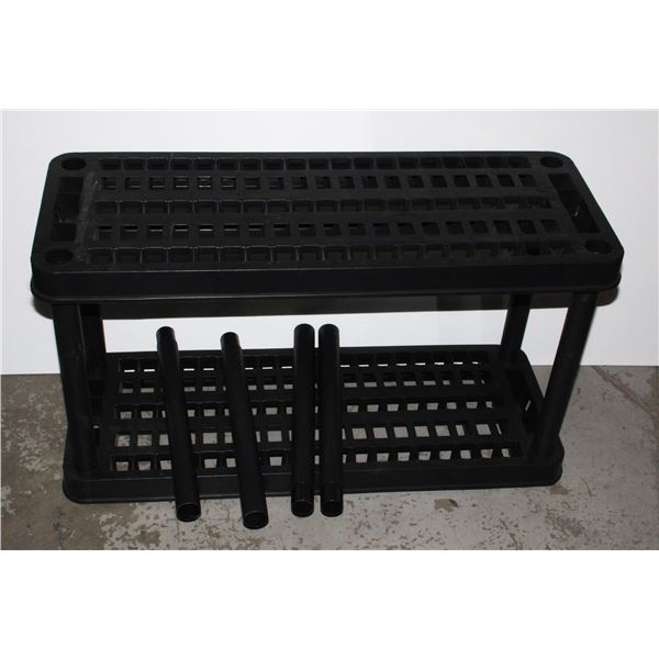 2 SHELF GARAGE ORGANIZER