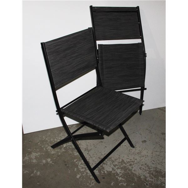 2 PATIO CHAIRS