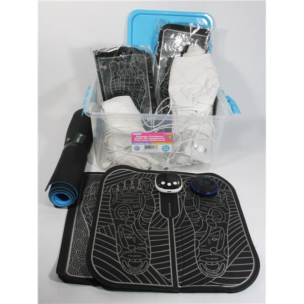 LOT OF GROUNDING WELL ITEMS