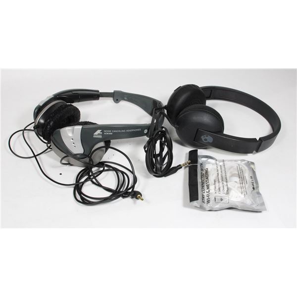 LOT OF HEADPHONES AND MORE