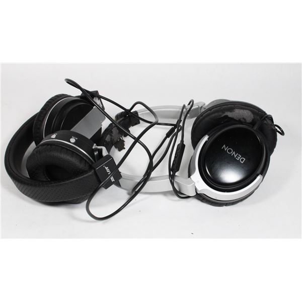 LOT OF HEADPHONES AND MORE
