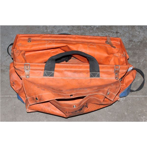 EXTRA LARGE VINYL COATED NYLON TOOL/WORK BAG